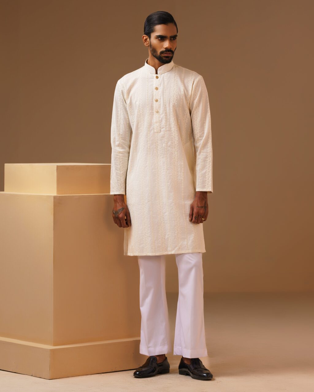 Sleek Chikankari Punjabi