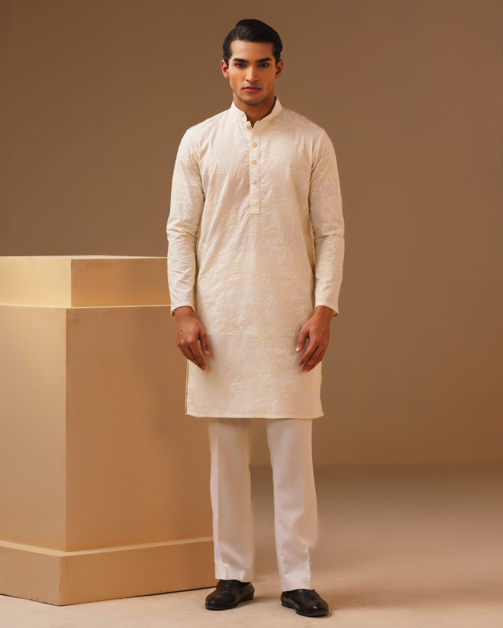 Sleek Chikankari Punjabi