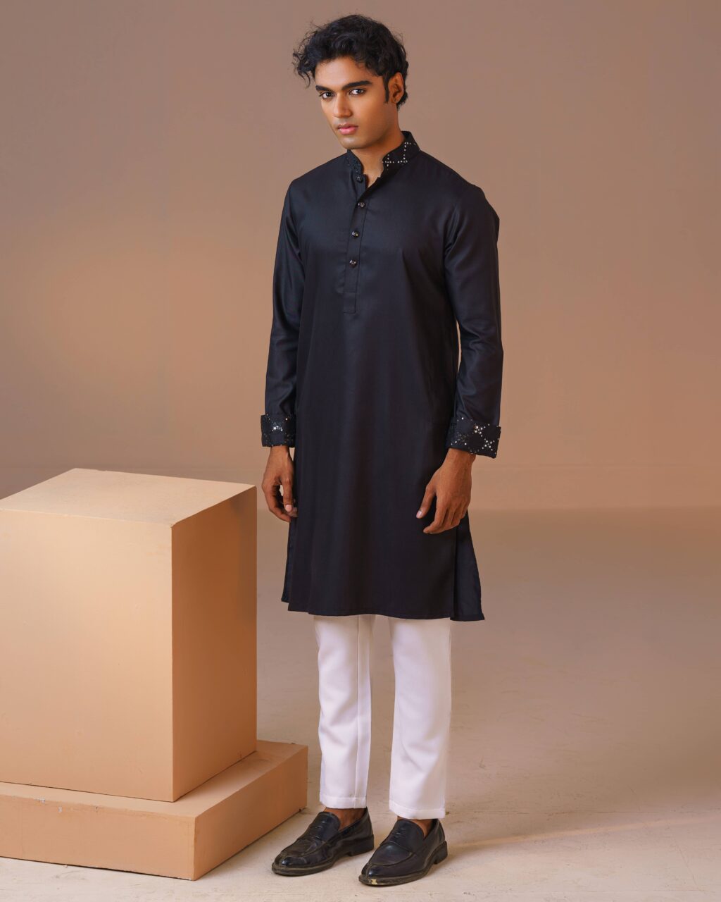Sleek Contrast Punjabi