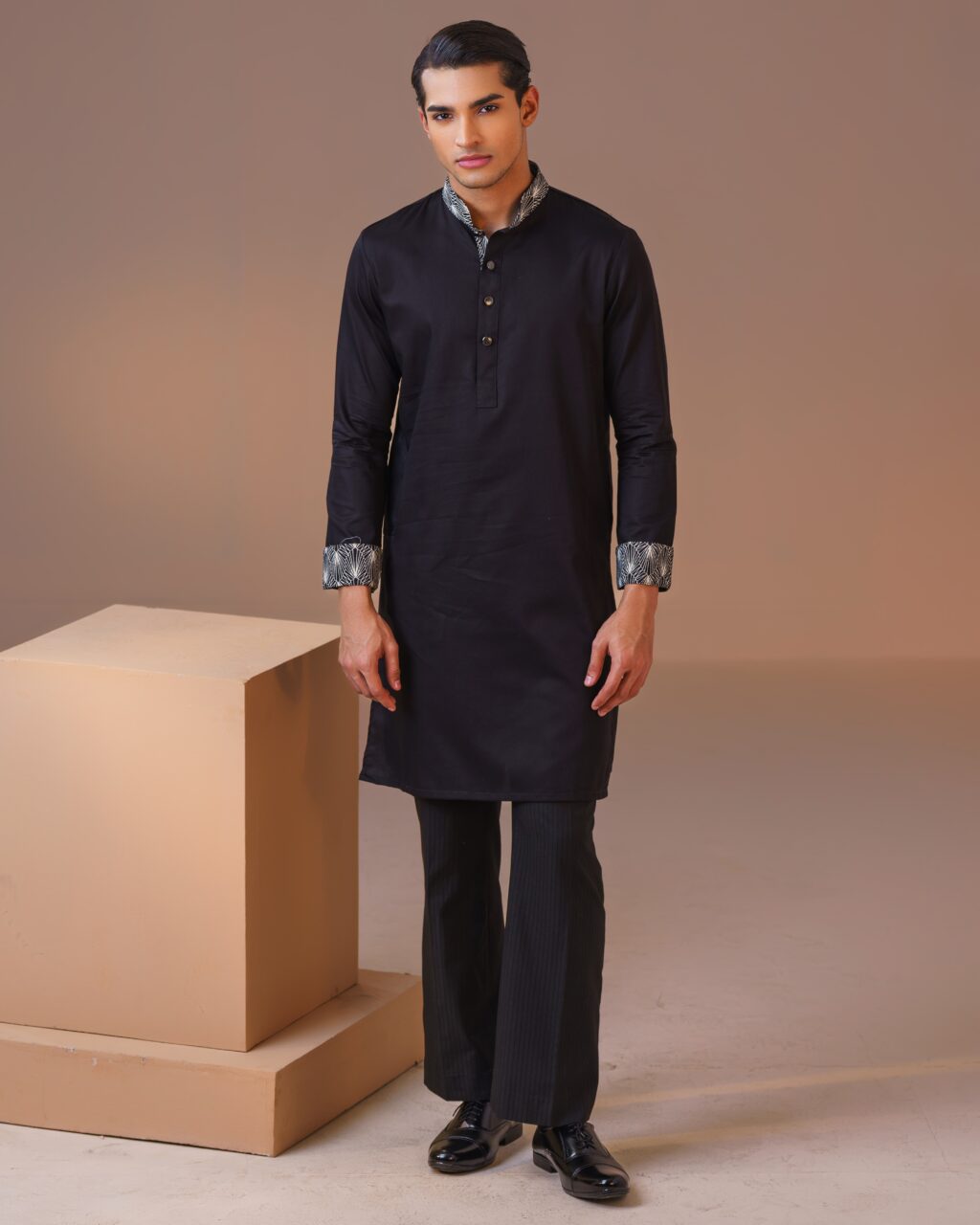 Sleek Contrast Punjabi
