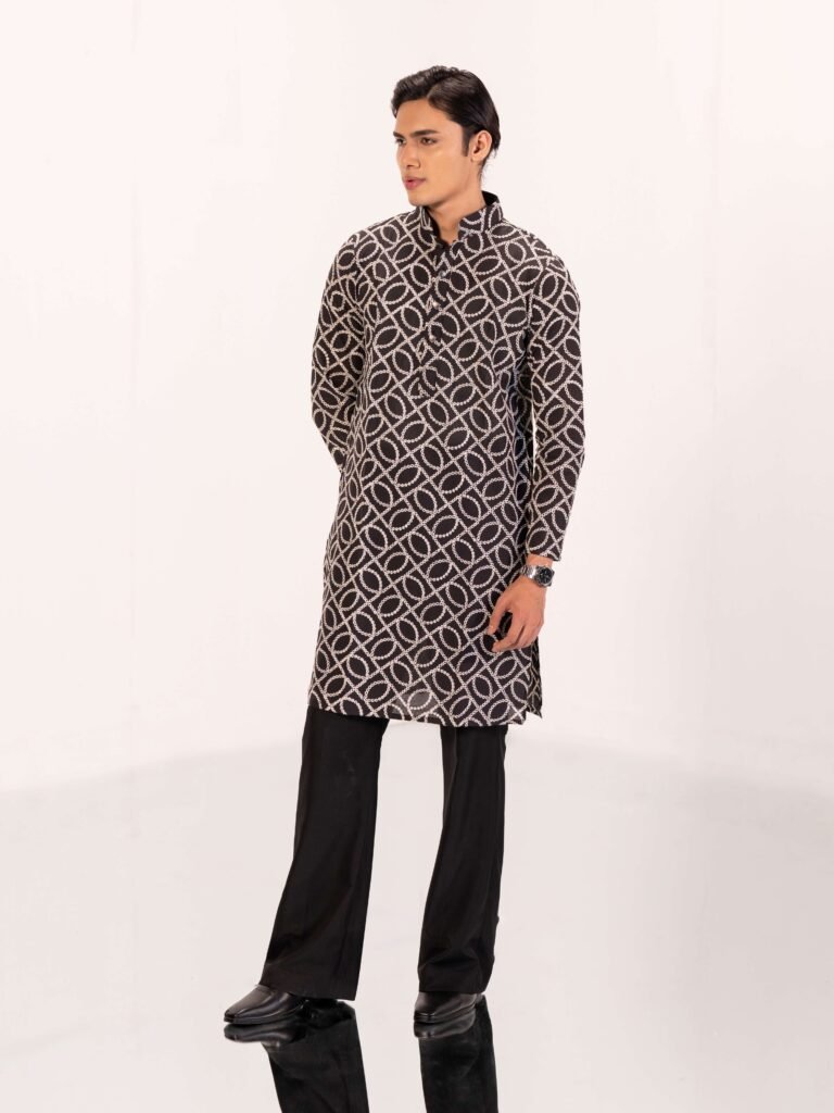 Sleek Chikankari Punjabi